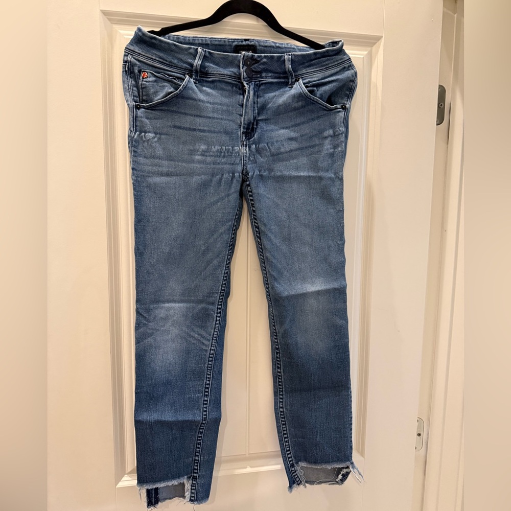 Hudson Jeans Women's Distressed Blue Skinny Jeans 29
